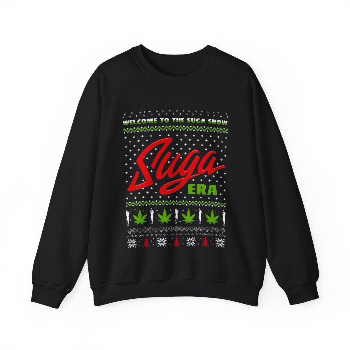 Suga Era Black Holiday Crewneck | Sean O'Malley
